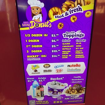 Sofi’s Mini Donuts - Menu - Donuts Near Me - Columbus, Ohio Sofi’s Mini Donuts - Menu - Donuts Near Me - Columbus, Ohio