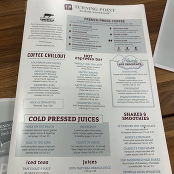 Turning Point - Menu - Breakfast & Brunch Near Me - Newtown, Pennsylvania Turning Point - Menu - Breakfast & Brunch Near Me - Newtown, Pennsylvania