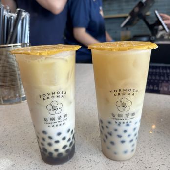 Formosa Aroma - Golden phoenix oolong milk tea w boba, four seasons milk tea w boba - Bubble Tea Near Me - San Jose, California Formosa Aroma - Golden phoenix oolong milk tea w boba, four seasons milk tea w boba - Bubble Tea Near Me - San Jose, California