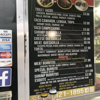 Tacos Tacorriendo - a menu for a taco restaurant - Tacos Near Me - Jacksonville Beach, Florida Tacos Tacorriendo - a menu for a taco restaurant - Tacos Near Me - Jacksonville Beach, Florida