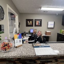 Endodontics Associates - Friendly front desk team welcoming patients to Endodontics Associates of Georgia, your Cartersville endodontic and root canal specialists.