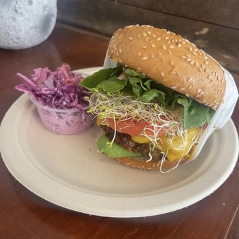 Higher Taste, Plant-Based - Ahimsa Burger - Vegan Near Me - Long Beach, California Higher Taste, Plant-Based - Ahimsa Burger - Vegan Near Me - Long Beach, California