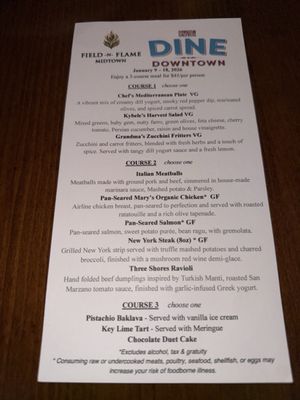 Menu photo 5 Field-n-Flame Midtown Sacramento, CA Menu photo 5 Field-n-Flame Midtown Sacramento, CA