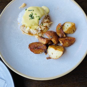 Goldfinch Tavern - Lobster Eggs Benedict* - Seafood Near Me - Seattle, Washington