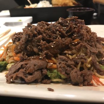 Asian Grill - Yakisobo (beef noodles) - Japanese Near Me - Tulare, California