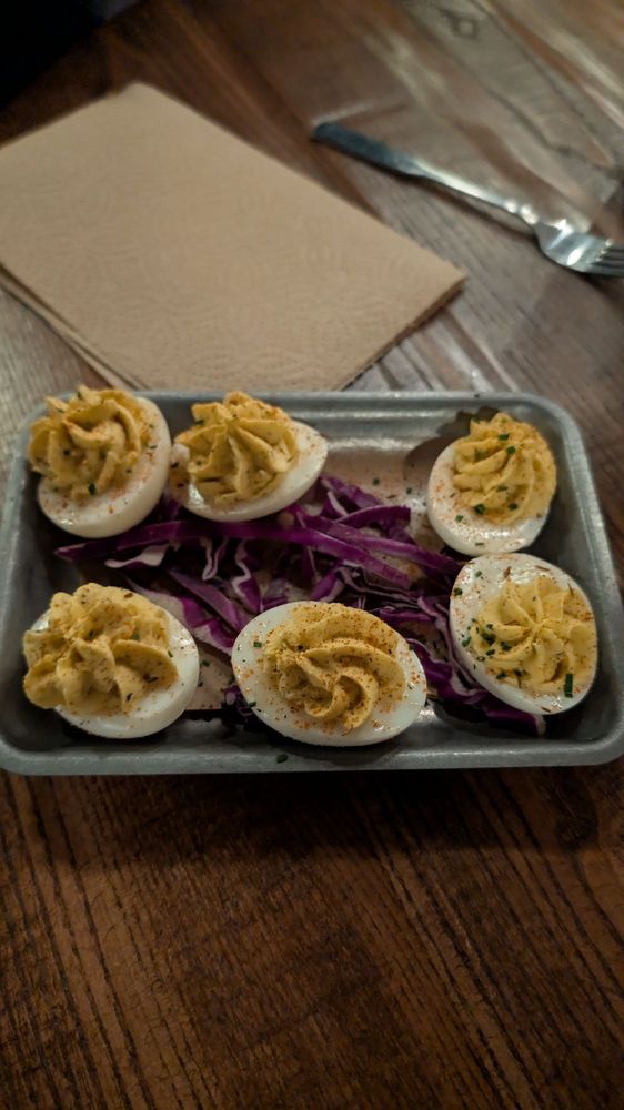 Food from Dinosaur Bar-B-Que