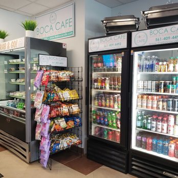Boca Cafe and Catering - a refrigerated area - Breakfast & Brunch Near Me - Boca Raton, Florida Boca Cafe and Catering - a refrigerated area - Breakfast & Brunch Near Me - Boca Raton, Florida