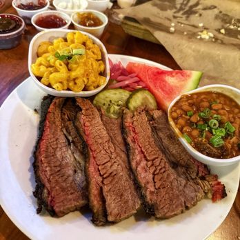 Biscuits and Bourbon - Brisket platter - New American Near Me - Henderson, Nevada