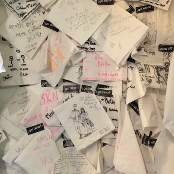 Baked & Wired - Napkin wall - Bakeries Near Me - Washington, DC, District of Columbia