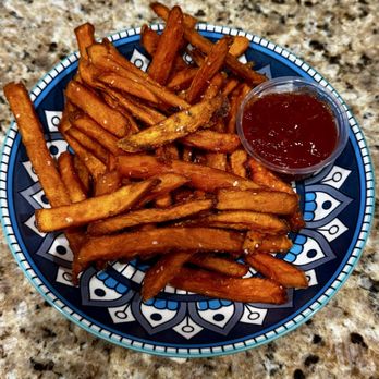 Paradise Creek Brewery - Sweet Potato Fries (takeout) - Breweries Near Me - Pullman, Washington Paradise Creek Brewery - Sweet Potato Fries (takeout) - Breweries Near Me - Pullman, Washington