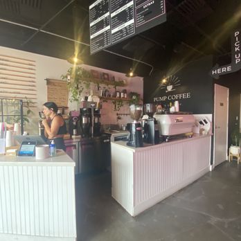 Pump Coffee - Cute coffee counter - Coffee & Tea Near Me - San Diego, California