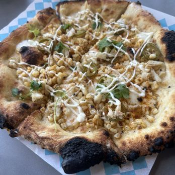 Old Westminster Winery - Street corn pizza - Wineries Near Me - Westminster, Maryland