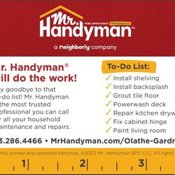 Mr. Handyman of Olathe, Gardner - Trusted Professionals