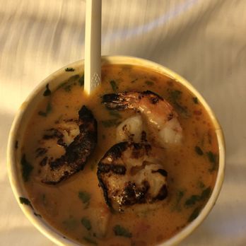 Tractor Foods - a bowl of soup with shrimp - Sandwiches Near Me - Vancouver, British Columbia Tractor Foods - a bowl of soup with shrimp - Sandwiches Near Me - Vancouver, British Columbia
