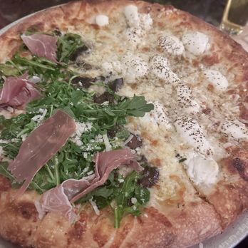 Corner Pizza - Killer BEE and Lemon + Pesto with prosciutto - Wine Bars Near Me - Carlsbad, California Corner Pizza - Killer BEE and Lemon + Pesto with prosciutto - Wine Bars Near Me - Carlsbad, California