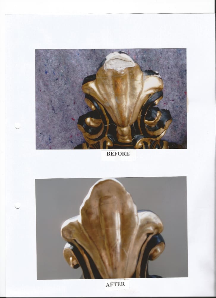 RENAISSANCE CHINA RESTORATION Old House, Leominster, Herefordshire