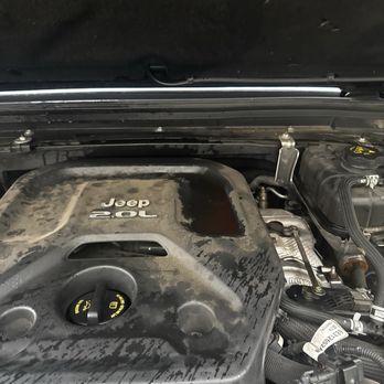 Stewart Chrysler Dodge Jeep Ram - All of the oil left on my engine cover once I drove home that was causing my engine to smoke. - Car Dealers Near Me - Colma, California Stewart Chrysler Dodge Jeep Ram - All of the oil left on my engine cover once I drove home that was causing my engine to smoke. - Car Dealers Near Me - Colma, California