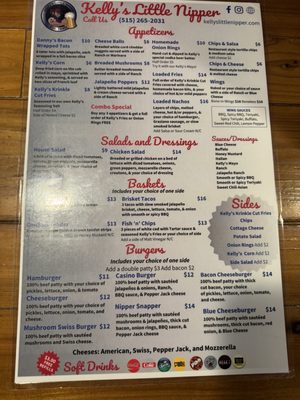 Menu photo 2 Kelly's Little Nipper Des Moines, IA Menu photo 2 Kelly's Little Nipper Des Moines, IA