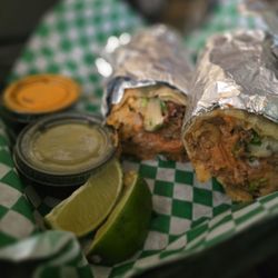 Dad’s Ribs and Mom’s Tacos - Birria burrito