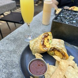 California Breakfast Burrito