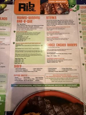 Menu photo 6 Space Aliens Bar & Grill Albertville, MN Menu photo 6 Space Aliens Bar & Grill Albertville, MN