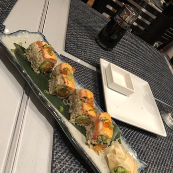 Blu Sushi - Sexy salmon roll - Sushi Bars Near Me - Ridgewood, New Jersey Blu Sushi - Sexy salmon roll - Sushi Bars Near Me - Ridgewood, New Jersey