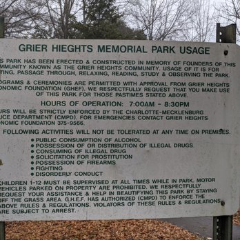 Grier Heights Memorial Park - Grier Heights Memorial Park, Charlotte - Parks Near Me - Charlotte, North Carolina Grier Heights Memorial Park - Grier Heights Memorial Park, Charlotte - Parks Near Me - Charlotte, North Carolina