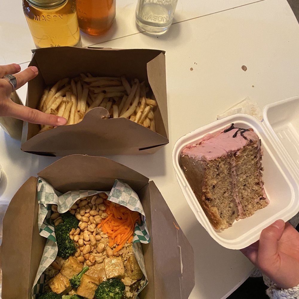 Thunderbird - L House Fries Large Fopo Bowl (vegan) CAKE Crater Lake Root Beer - Bars Near Me - Portland, Oregon Thunderbird - L House Fries Large Fopo Bowl (vegan) CAKE Crater Lake Root Beer - Bars Near Me - Portland, Oregon