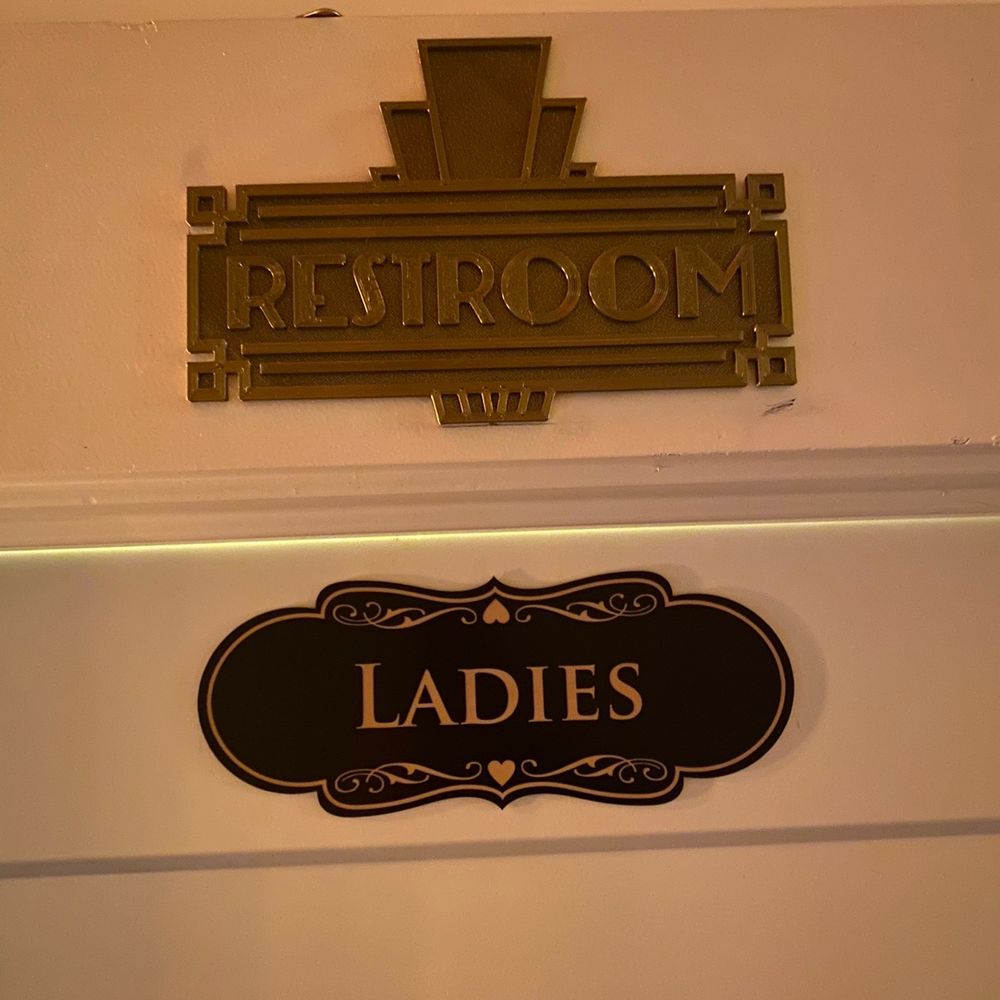 I Know You Know - The restroom sign was cool - Cocktail Bars Near Me - New Britain, Connecticut I Know You Know - The restroom sign was cool - Cocktail Bars Near Me - New Britain, Connecticut