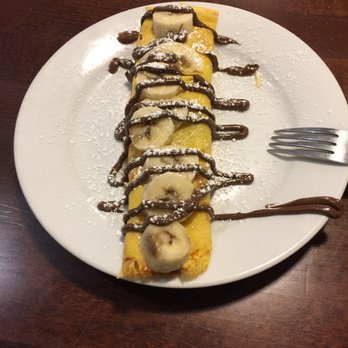 Mid Cities Cafe - Nutella and banana crepe. - American Near Me - Bedford, Texas Mid Cities Cafe - Nutella and banana crepe. - American Near Me - Bedford, Texas