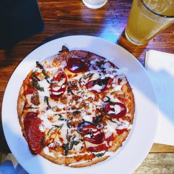 Farrelli's Pizza - Northwest pizza on cauliflower gluten free crust. - Pizza Near Me - Maple Valley, Washington