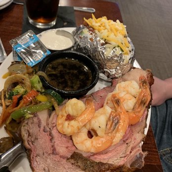 The Cove Restaurant - Prime rib with shrimp - New American Near Me - Long Beach, Washington The Cove Restaurant - Prime rib with shrimp - New American Near Me - Long Beach, Washington