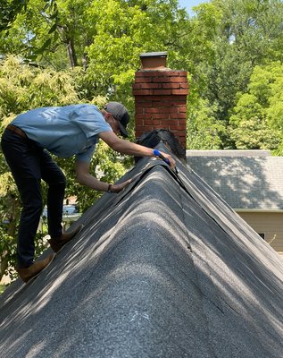 The Piedmont Roofing Logo