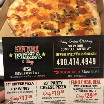 Brooklyn New York Pizza & Wings - Coupon flyer - Pizza Near Me - Mesa, Arizona Brooklyn New York Pizza & Wings - Coupon flyer - Pizza Near Me - Mesa, Arizona
