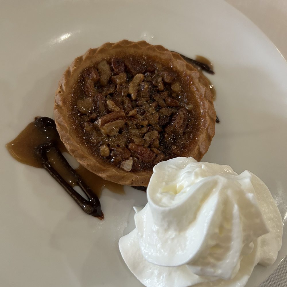 Marais - Bourbon pecan tart - Seafood Near Me - Dickinson, Texas Marais - Bourbon pecan tart - Seafood Near Me - Dickinson, Texas