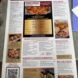 Antonio's Pizza - Menu