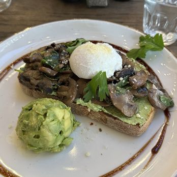 Hole In The Wall - Wild Mushroom Toast - Australian Near Me - New York, New York Hole In The Wall - Wild Mushroom Toast - Australian Near Me - New York, New York