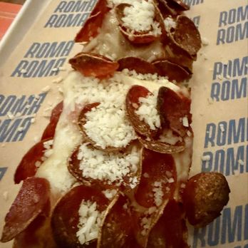 Roma Roma - Pepperoni pizza slice - Pizza Near Me - Seattle, Washington