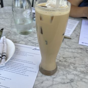 Launderette - Iced latte - New American Near Me - Austin, Texas Launderette - Iced latte - New American Near Me - Austin, Texas