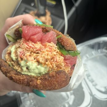 Sushi Coup - Tuna Sushi Sando - Poke Near Me - Madison Heights, Michigan