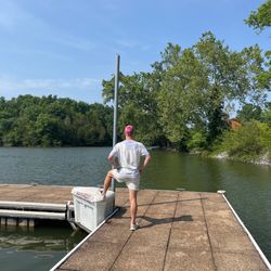 Louisville Landing Marina - pink mohawk