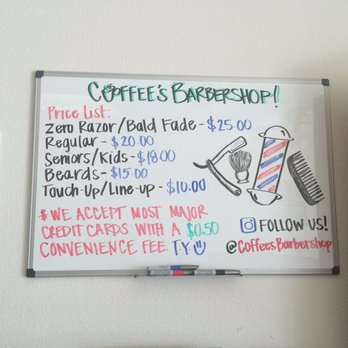 Coffee's Barbershop - Prices are good! - Barbers Near Me - Sacramento, California Coffee's Barbershop - Prices are good! - Barbers Near Me - Sacramento, California