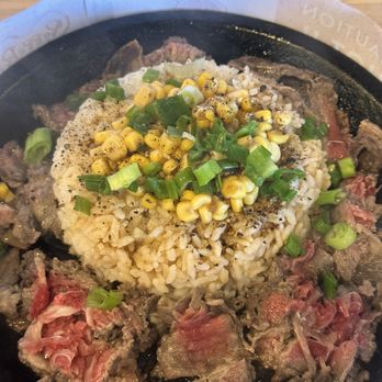 Pepper Lunch - Friend's Jumbo Beef Pepper Rice - Teppanyaki Near Me - Irvine, California