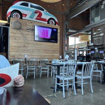 Bigalora - Dining room, fiat with the 72 hr theme incorporated on the side - Pizza Near Me - Royal Oak, Michigan Bigalora - Dining room, fiat with the 72 hr theme incorporated on the side - Pizza Near Me - Royal Oak, Michigan