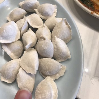 Hot Spot - The cutest tiny dumplings ever! (Finger for scale) - Asian Fusion Near Me - Fairfax, Virginia Hot Spot - The cutest tiny dumplings ever! (Finger for scale) - Asian Fusion Near Me - Fairfax, Virginia