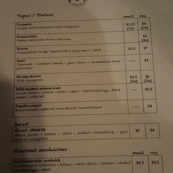 Kaixo Basque Fusion Cuisine - The menu