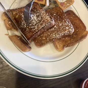 Java Day Cafe - 3 slices French toast, with cinnamon and syrup. - Coffee & Tea Near Me - Flushing, New York Java Day Cafe - 3 slices French toast, with cinnamon and syrup. - Coffee & Tea Near Me - Flushing, New York