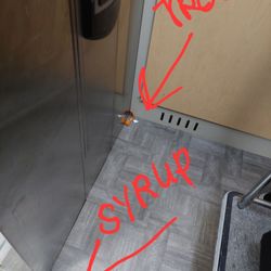 Quality Inn & Suites Medina- Akron West - Syrup in trash 2 days not cleaned our suitcases had to be cleaned! We reported and not cleaned. This only elevator!!