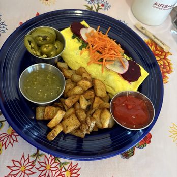 The Farmer's Table Cafe - Spicy Spanish Omelette - Breakfast & Brunch Near Me - Fayetteville, Arkansas The Farmer's Table Cafe - Spicy Spanish Omelette - Breakfast & Brunch Near Me - Fayetteville, Arkansas