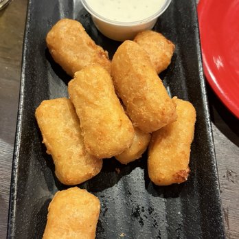 Basement Burger Bar - Mac and cheese bites. - American Near Me - Detroit, Michigan Basement Burger Bar - Mac and cheese bites. - American Near Me - Detroit, Michigan